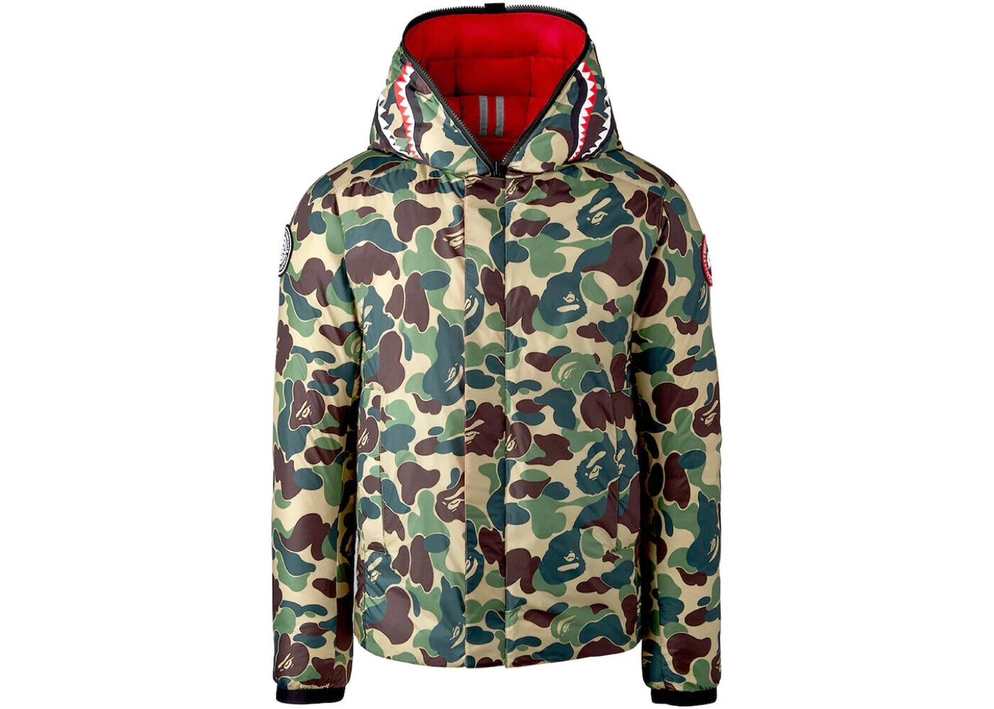 BAPE x Canada Goose Camo Down Jacket