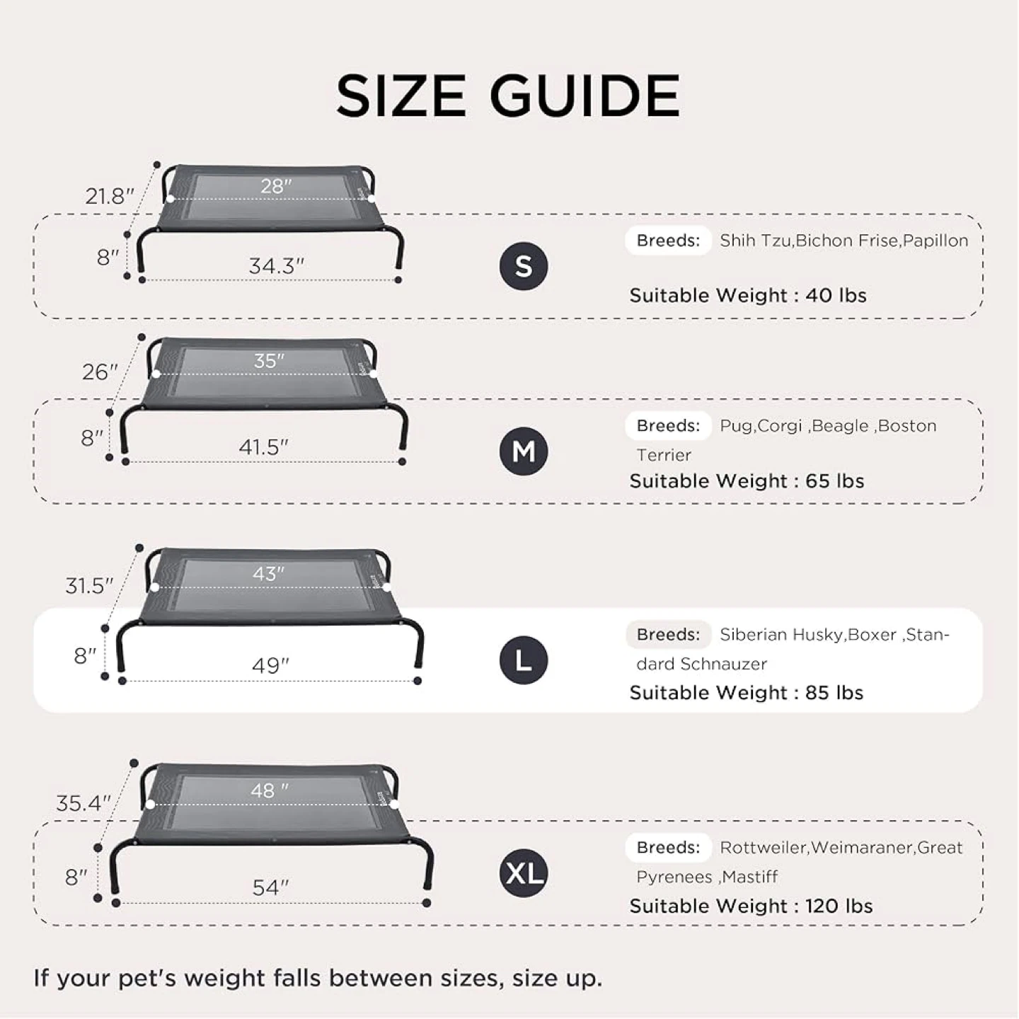 Bedsure Outdoor Elevated XL Dog Bed - Brand new - photo 3
