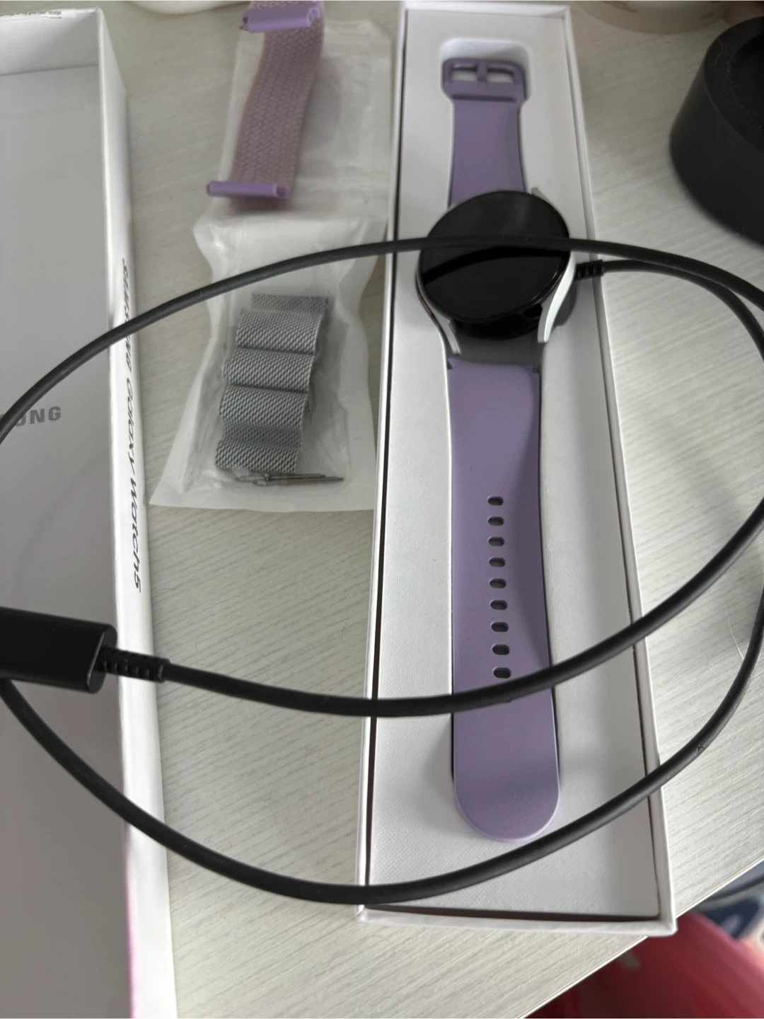 Samsung Galaxy Watch 5 40mm Lavender full box set - photo 2