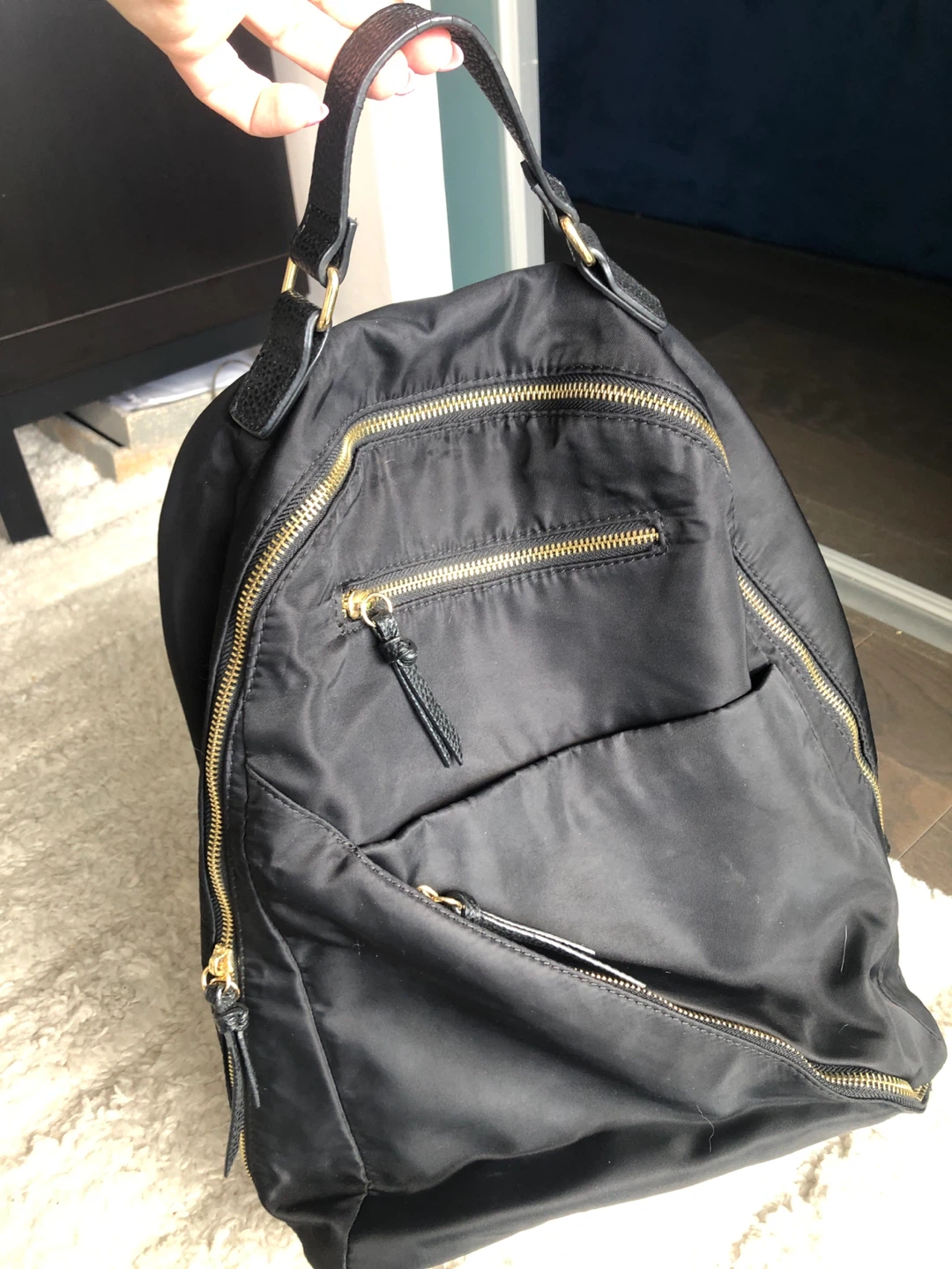 Steve Madden Black Backpack