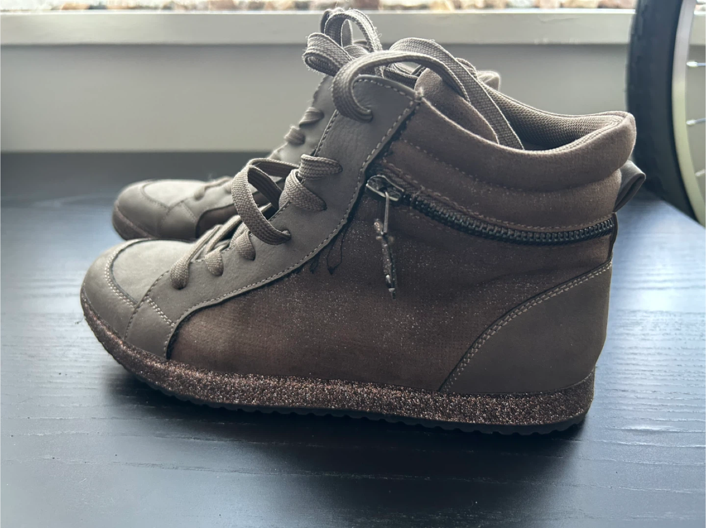 Brown High Top Sneakers - photo 5