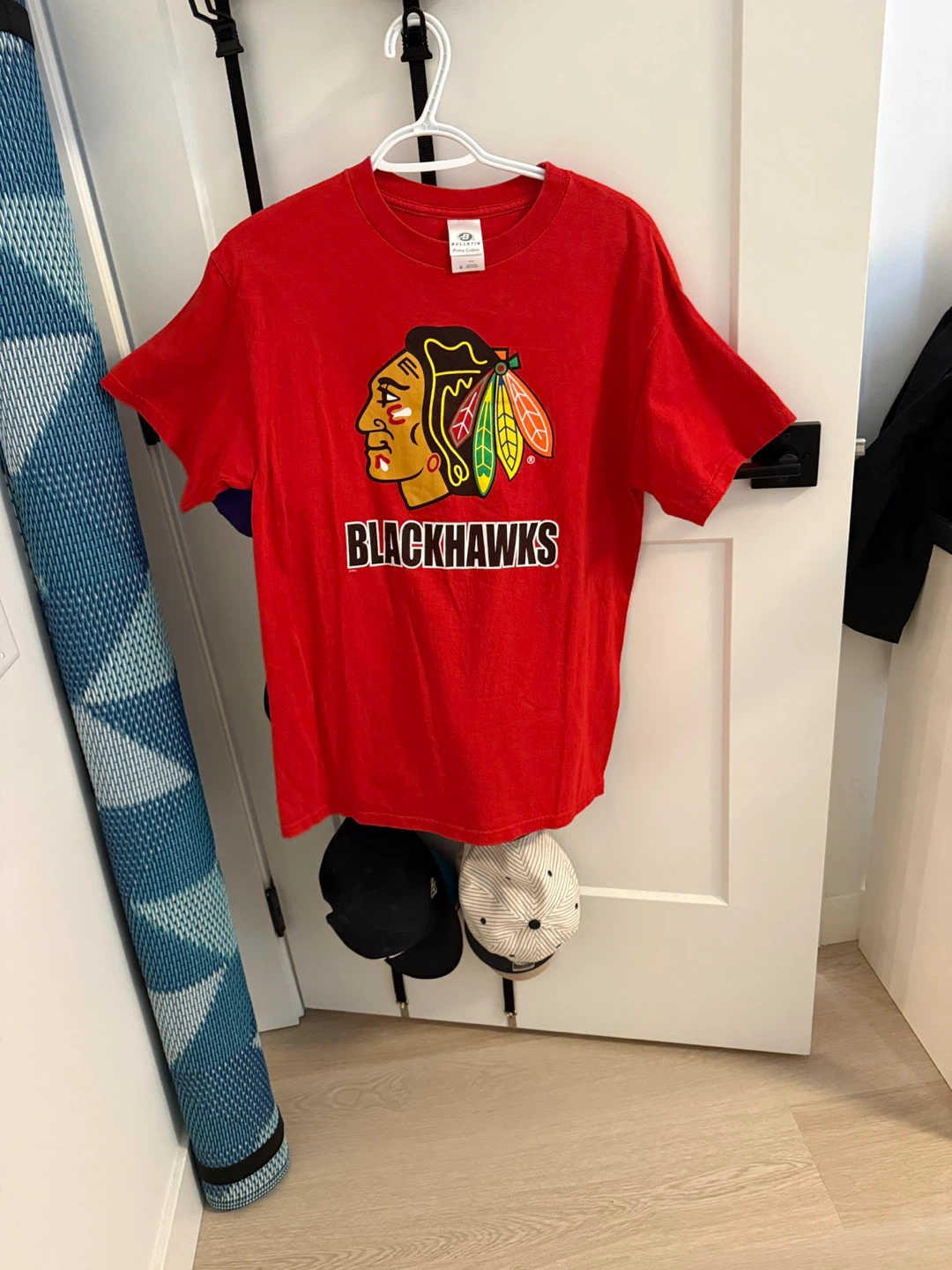 Bulletin Prima Cotton Blackhawks T-Shirt - M