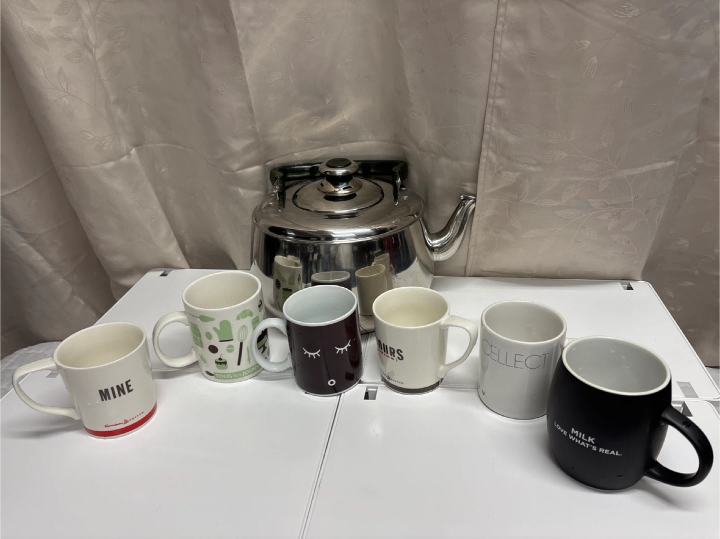 Mugs & Stainless Steel Kettle - photo 4