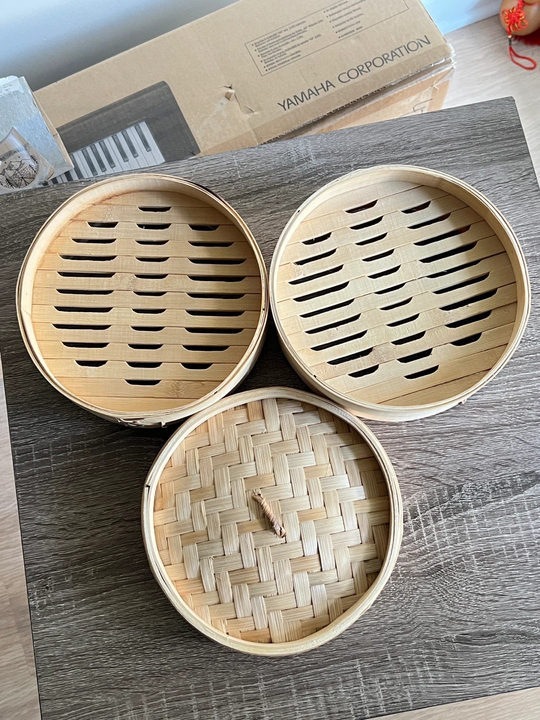 Bamboo Steamer Set - 3 Tier