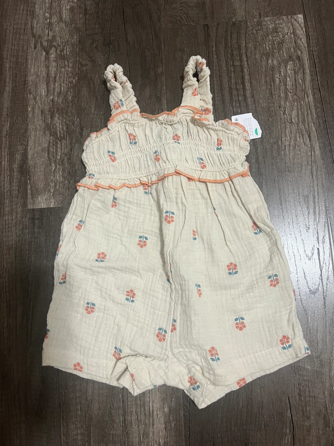 Carters Floral Baby Romper - 6 Months BNWT