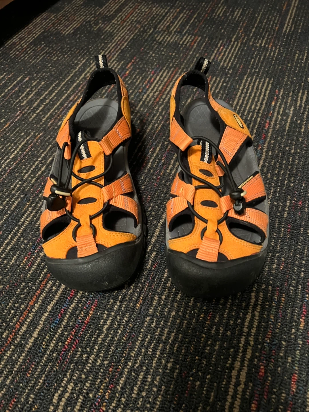KEEN Water Sandals - Orange & Grey