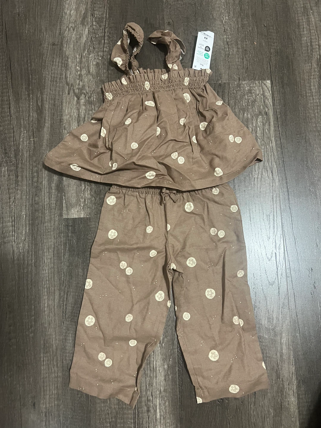 9M Carters Baby Outfit - Top and Pants