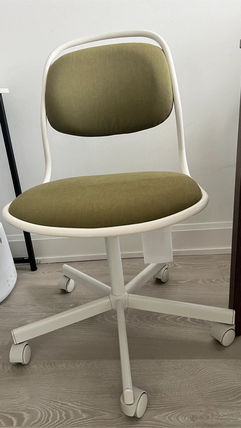 IKEA Swivel Chair - Olive Green -