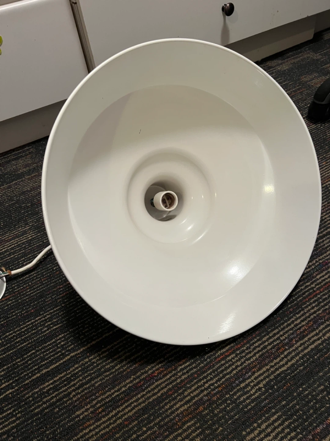 White Pendant Lamp - photo 2