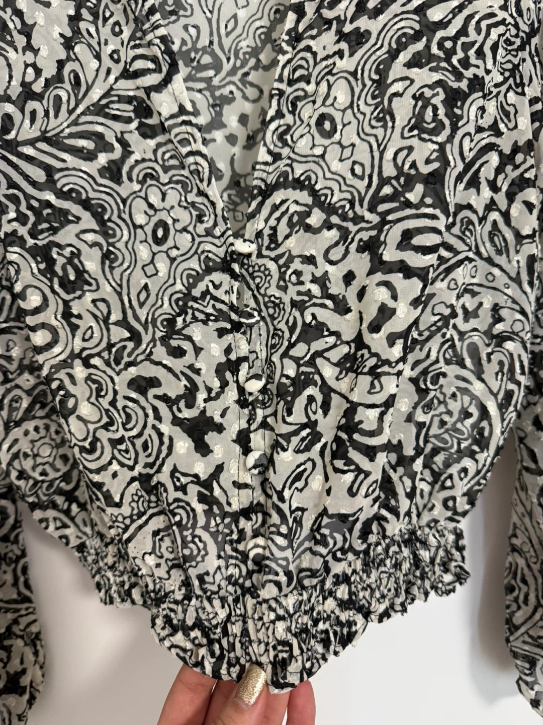Zara Blouse - Size S - photo 4