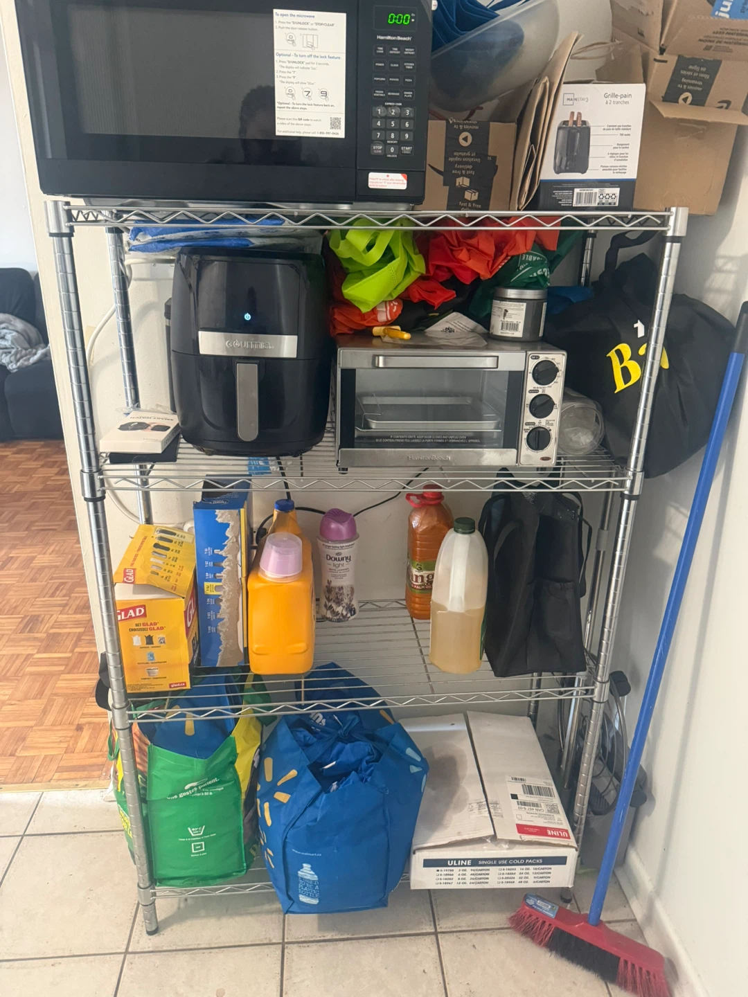 Metal Shelving Unit - photo 2