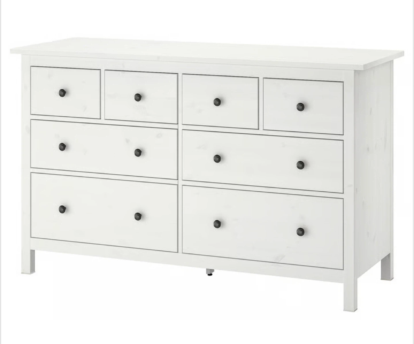 IKEA Hemnes White 8-Drawer Dresser - photo 5