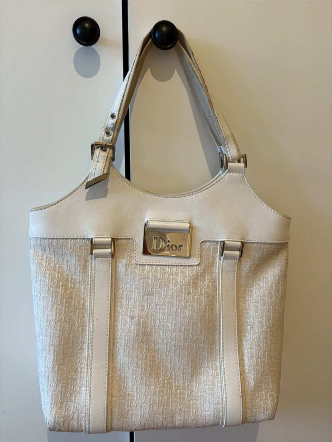 Christian Dior Vintage Canvas Tote