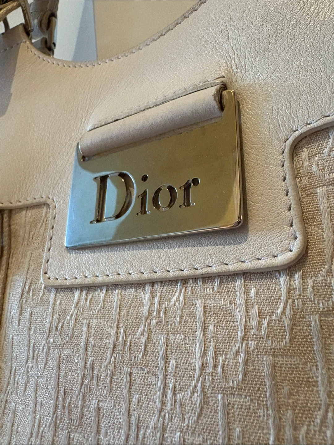 Christian Dior Vintage Canvas Tote - photo 3