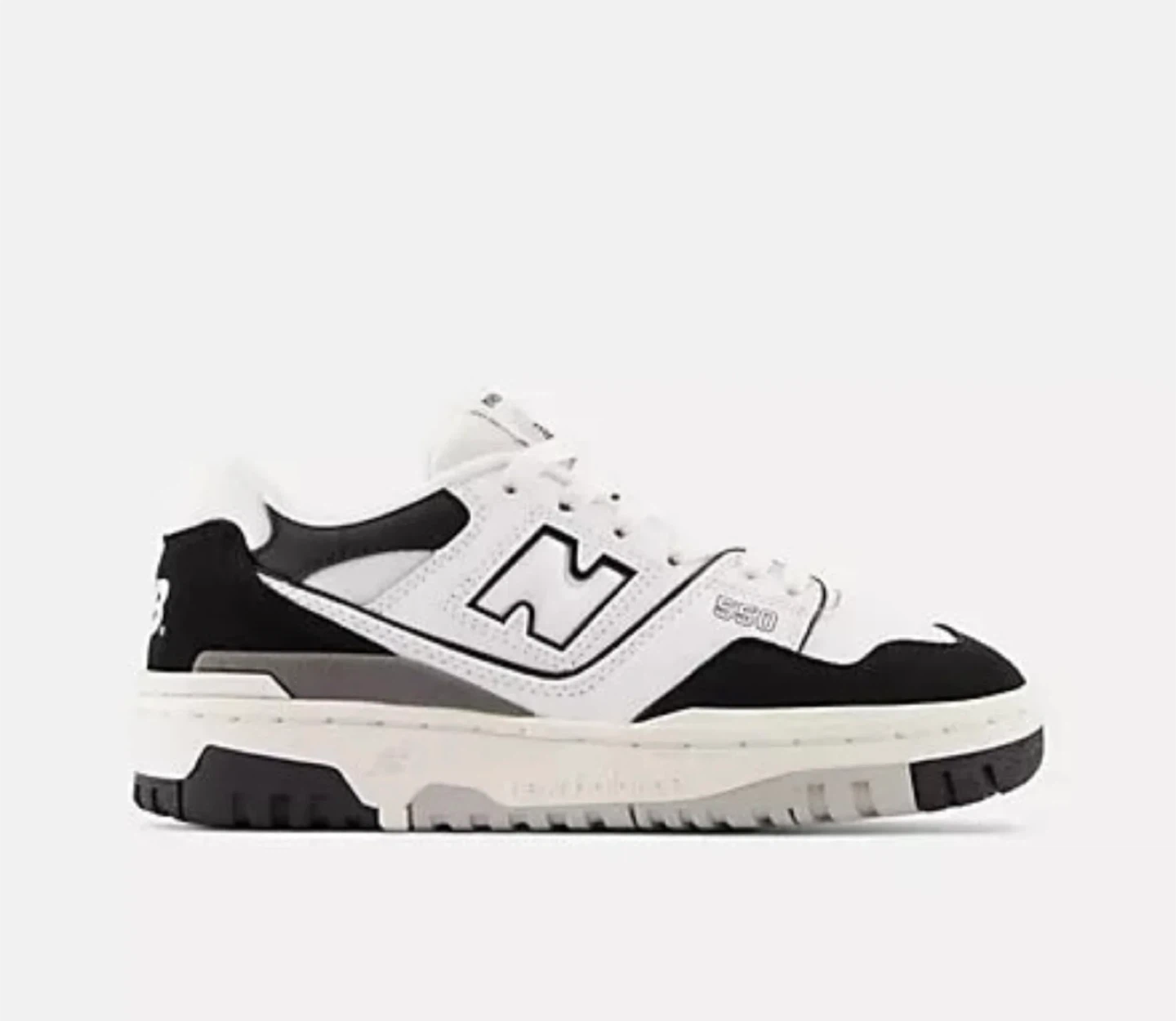 New Balance 550 White Black Rain Cloud - photo 4