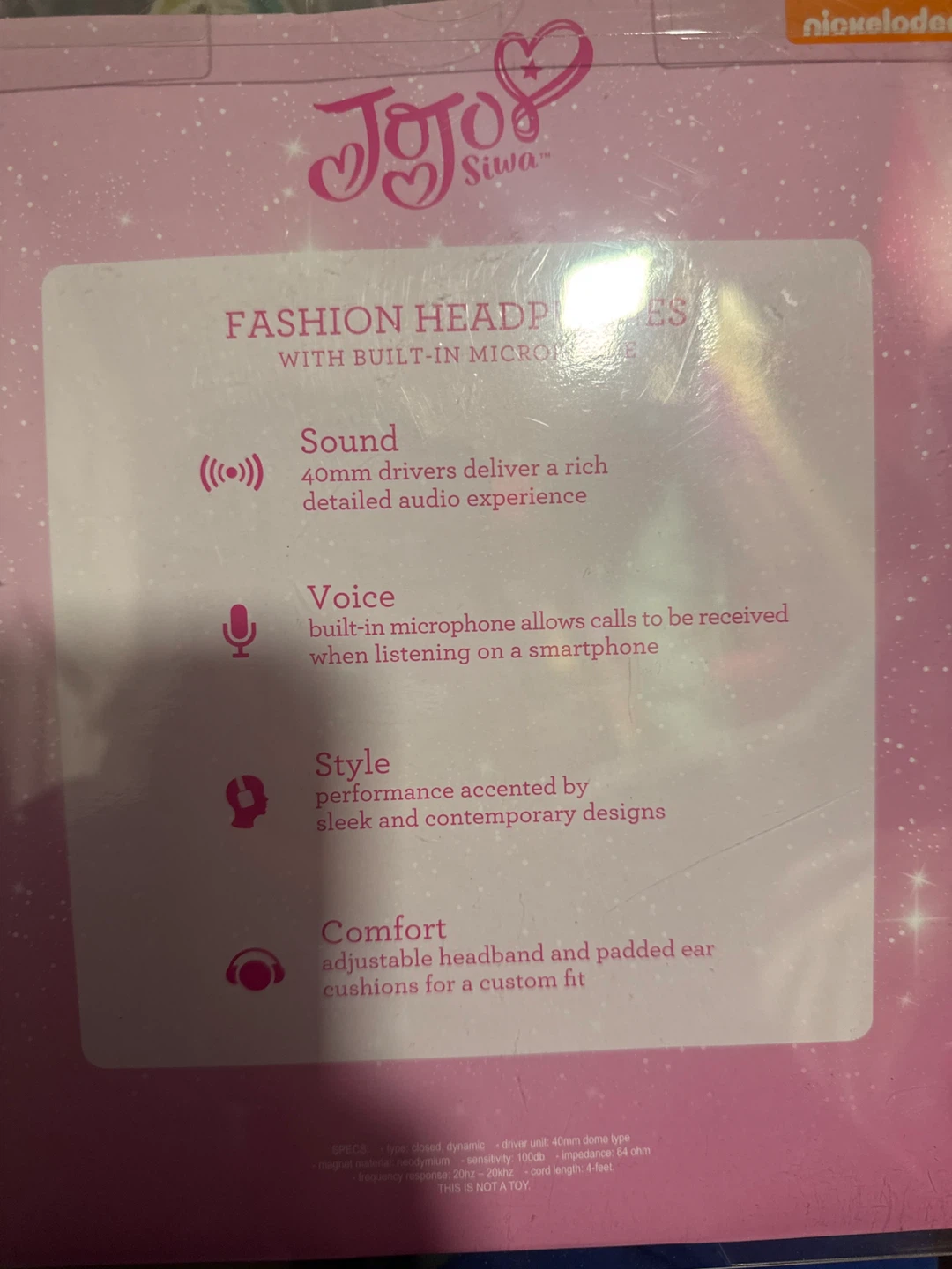 New JoJo Siwa Fashion Headphones with Microphone - photo 2