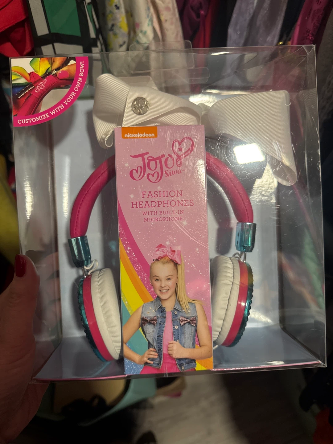 New JoJo Siwa Fashion Headphones with Microphone