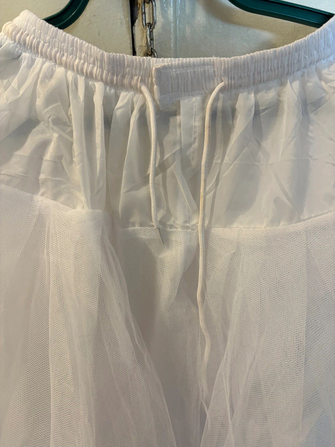 White Tulle Petticoat Skirt - photo 2