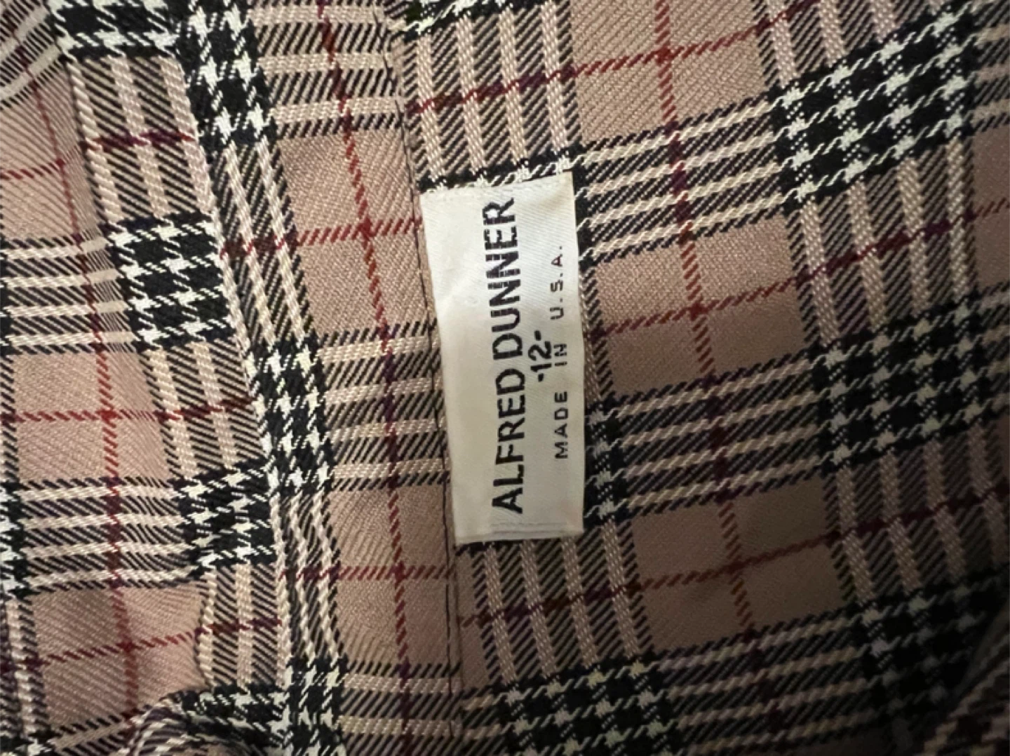 Alfred Dunner Plaid jacket- Size 12 - photo 2