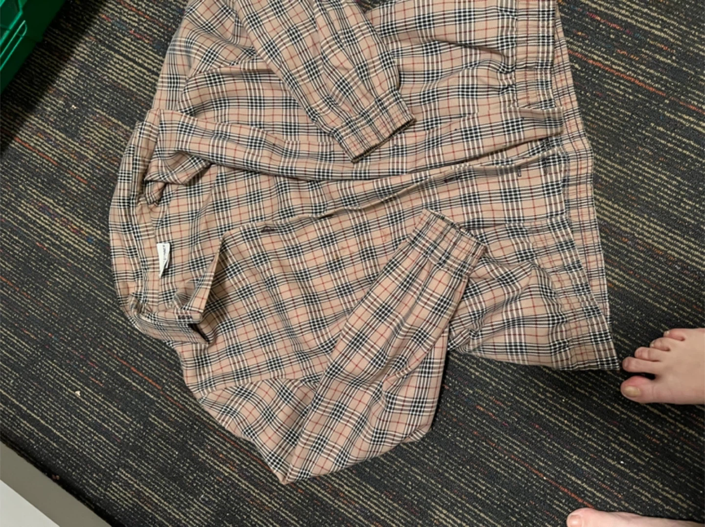 Alfred Dunner Plaid jacket- Size 12