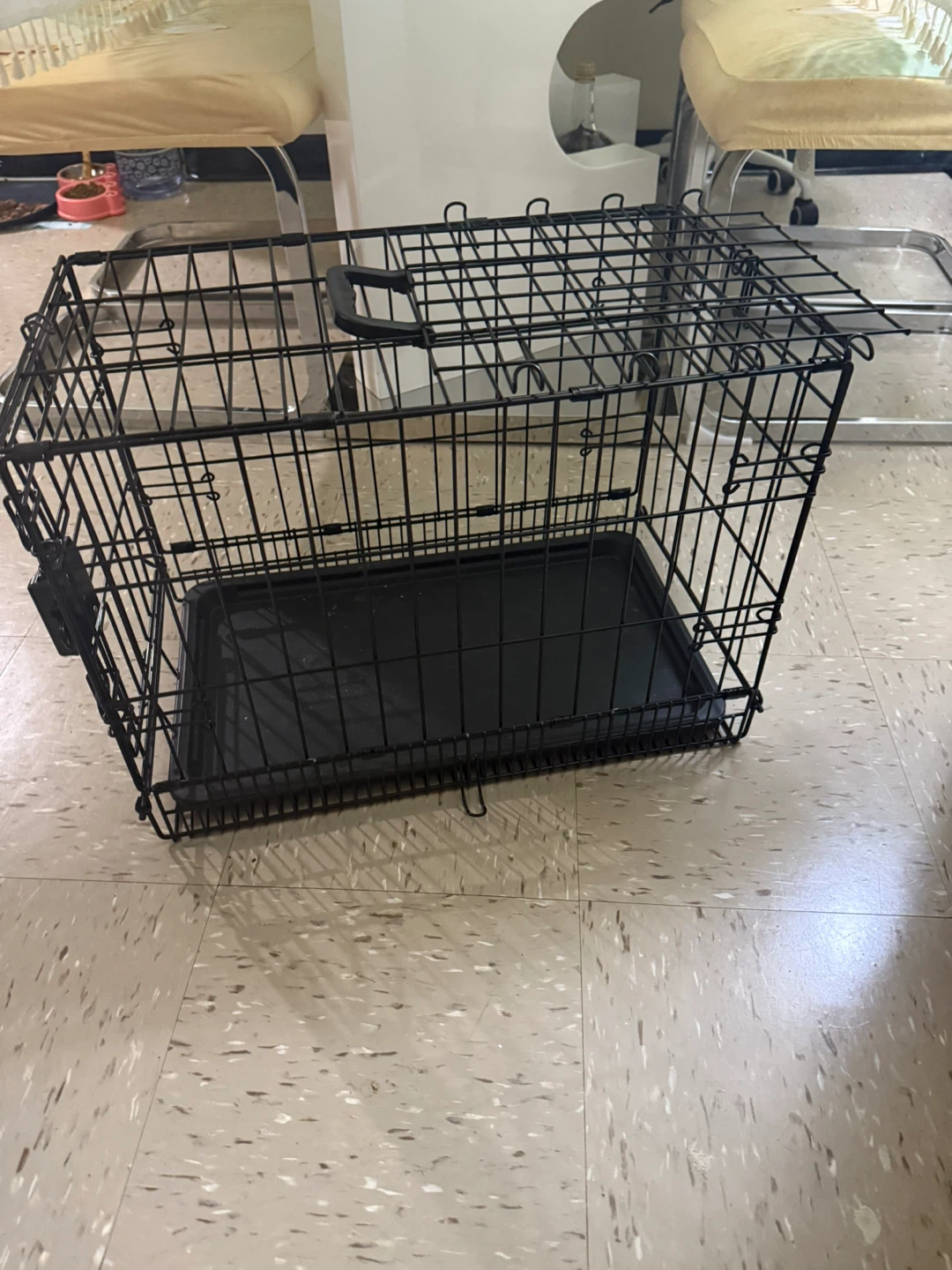 Black Wire Dog Crate - photo 3