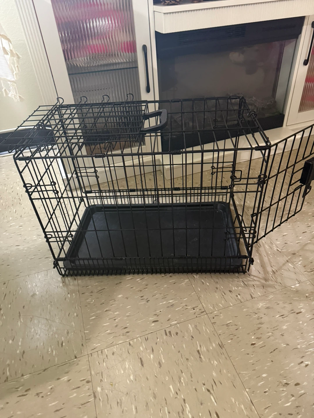 Black Wire Dog Crate - photo 2