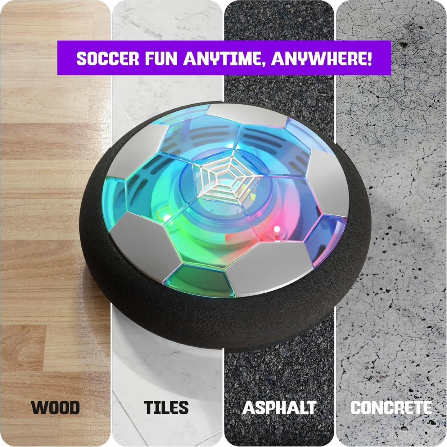 Ninja Blast Hover Soccer Ball - Ages 3+ - photo 5