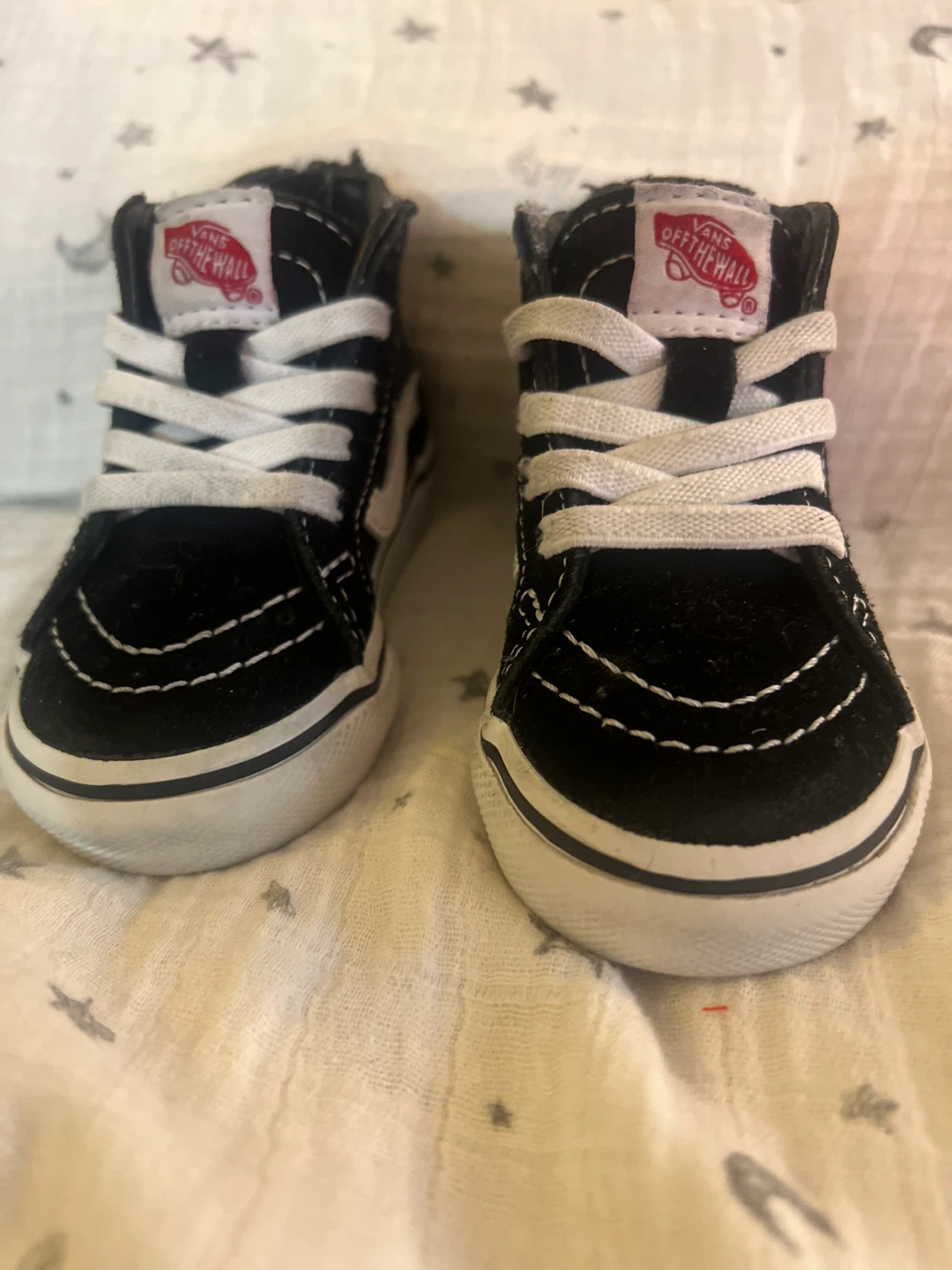Vans Off The Wall Black Toddler Shoes - photo 3