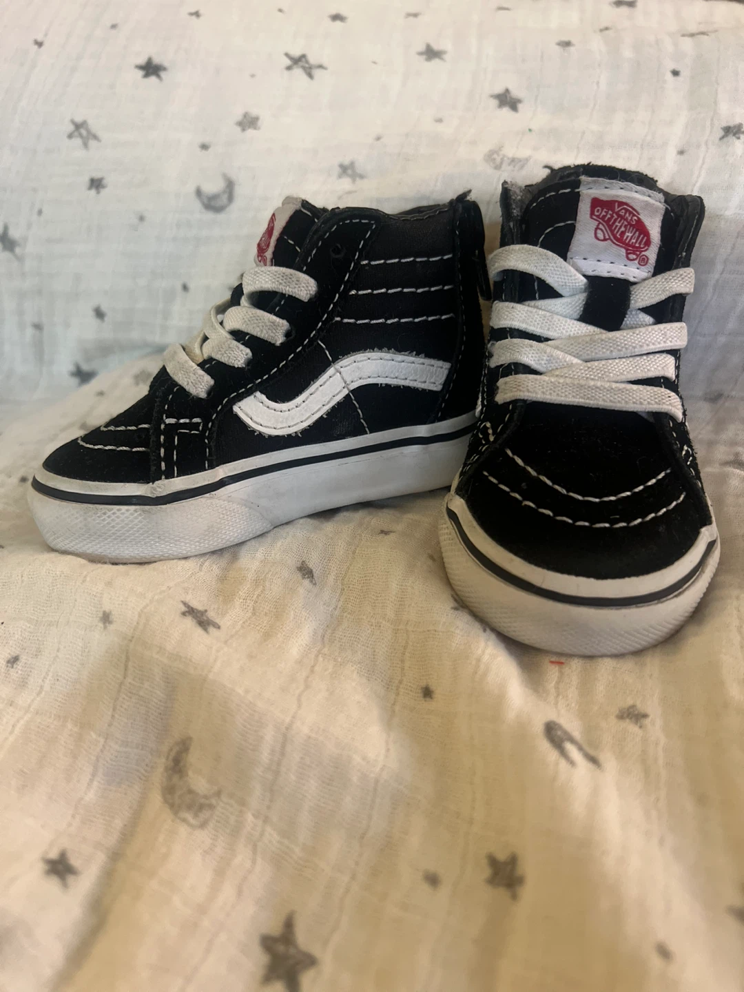 Vans Off The Wall Black Toddler Shoes - photo 2