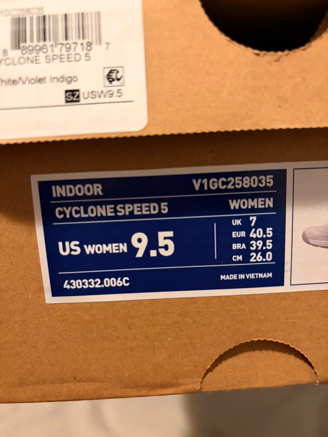 Mizuno Cyclone Speed 5 Women's US 9.5 - photo 5