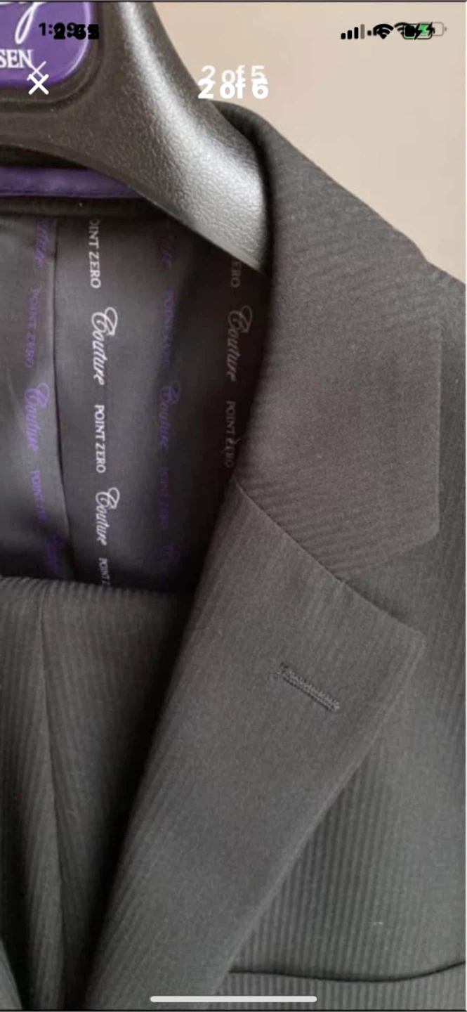 NEW Men’s 40 (M/L) Black Suit - photo 2