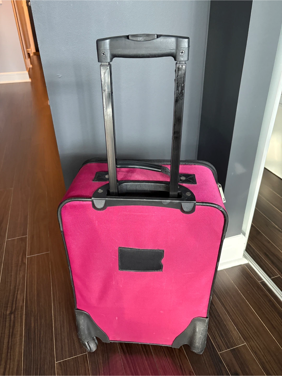 🧳 Pink Carry-On Suitcase - photo 2