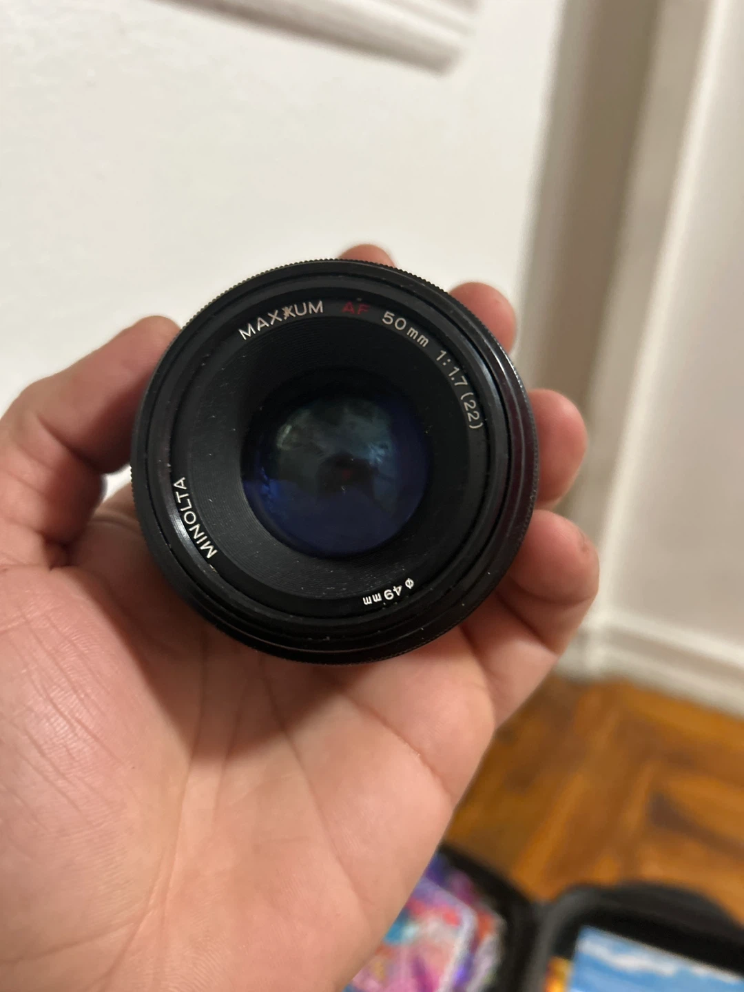 Minolta Maxxum AF 50mm 1:1.7 (22) Lens