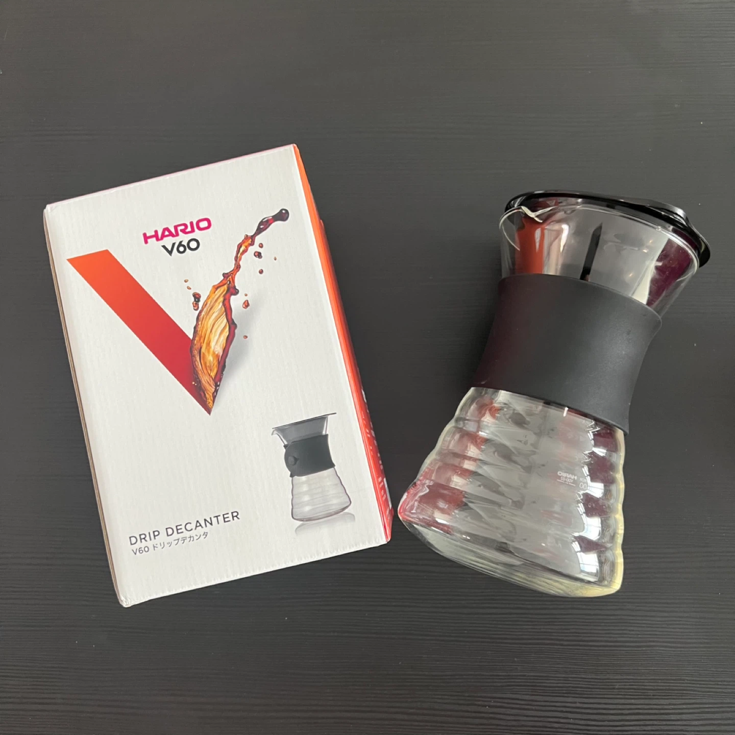 Hario Coffee Decanter with v60 dripper