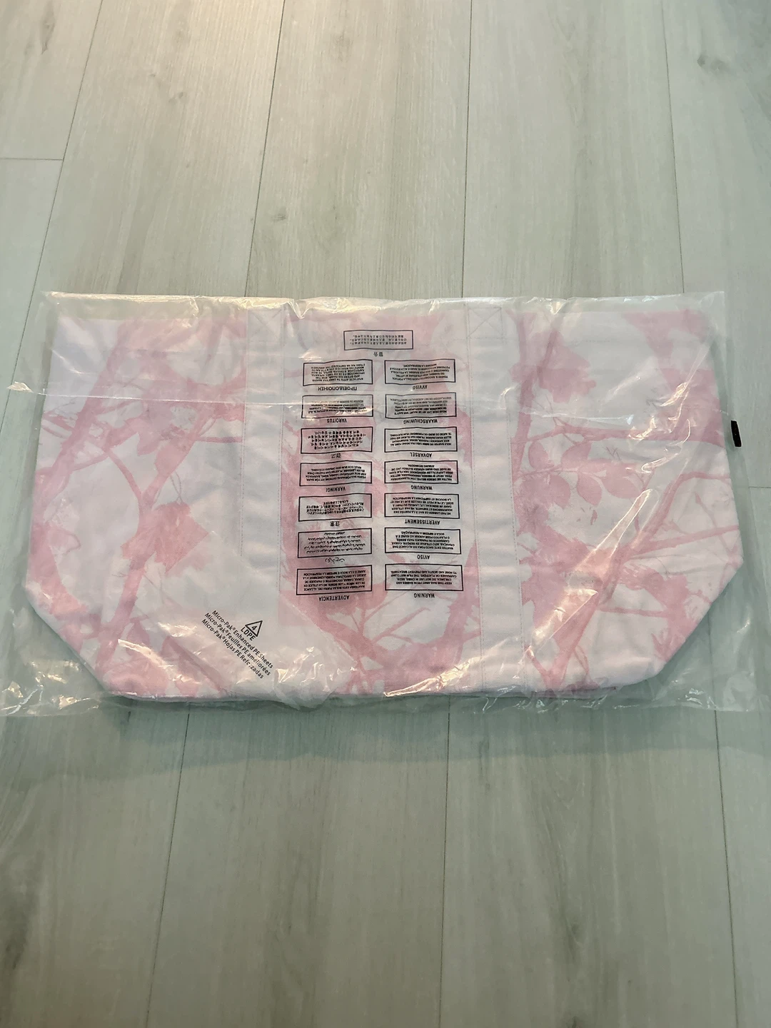 New Abercrombie & Fitch Pink Floral Tote Bag🥕 - photo 2
