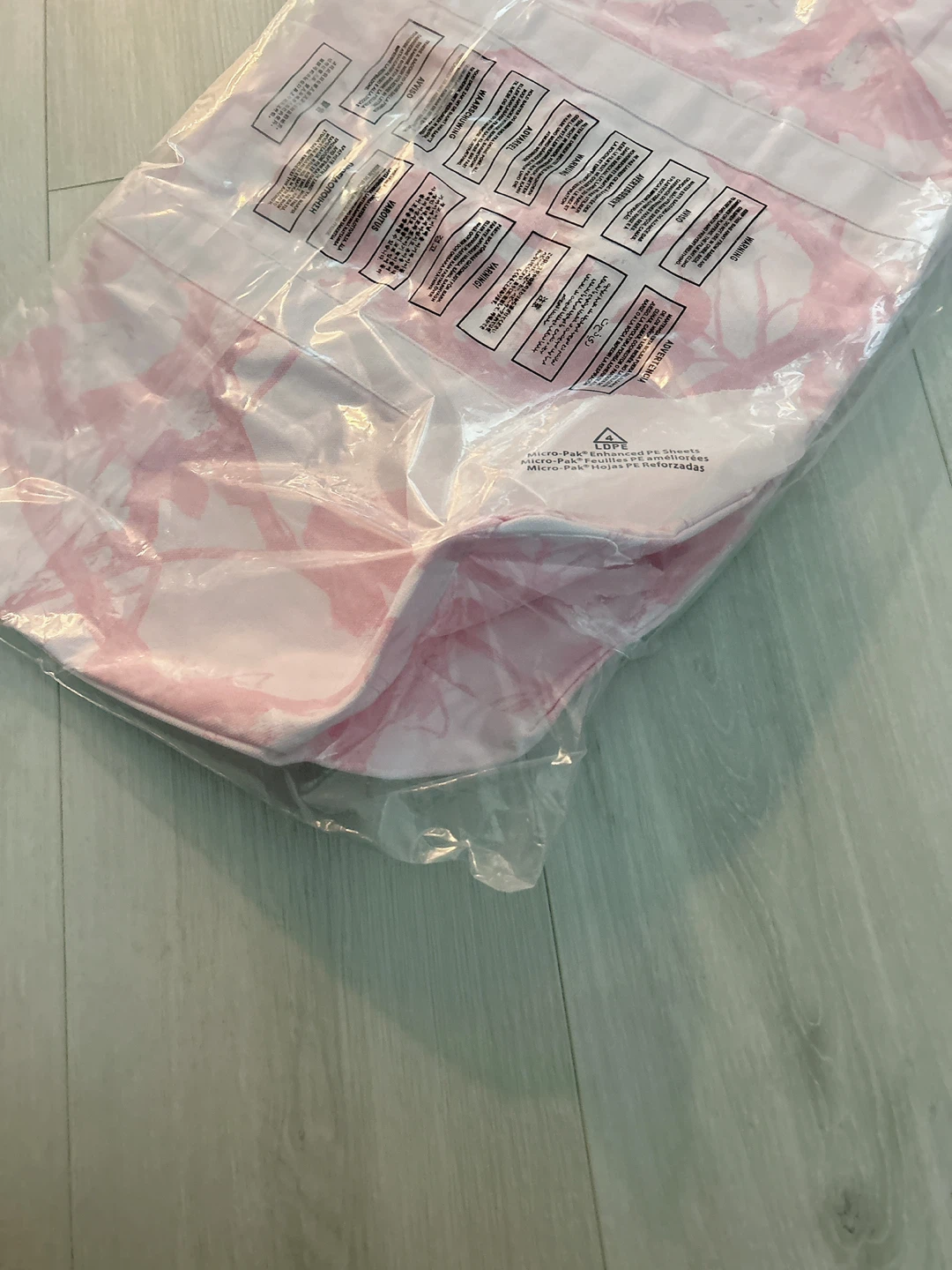 New Abercrombie & Fitch Pink Floral Tote Bag🥕 - photo 3