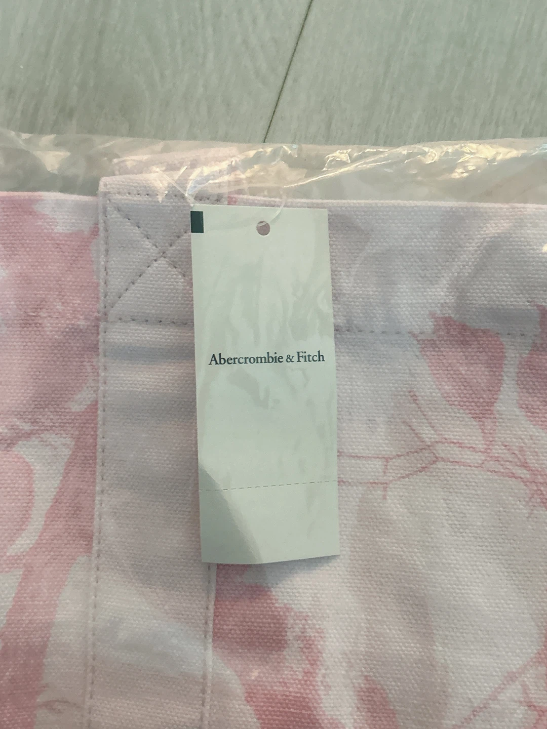 New Abercrombie & Fitch Pink Floral Tote Bag🥕 - photo 4