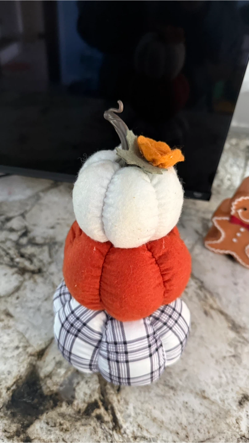 Stacked Fabric Pumpkins - Fall Decor check more photos - photo 4