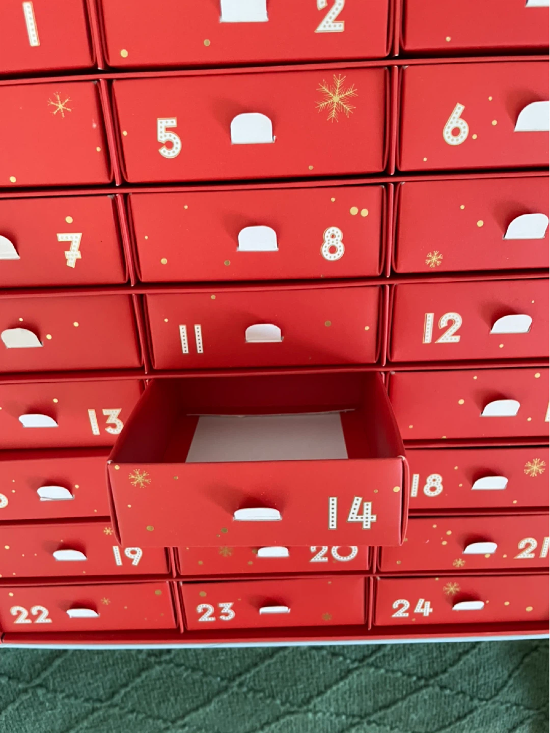Empty advent box for arts and crafts - photo 2