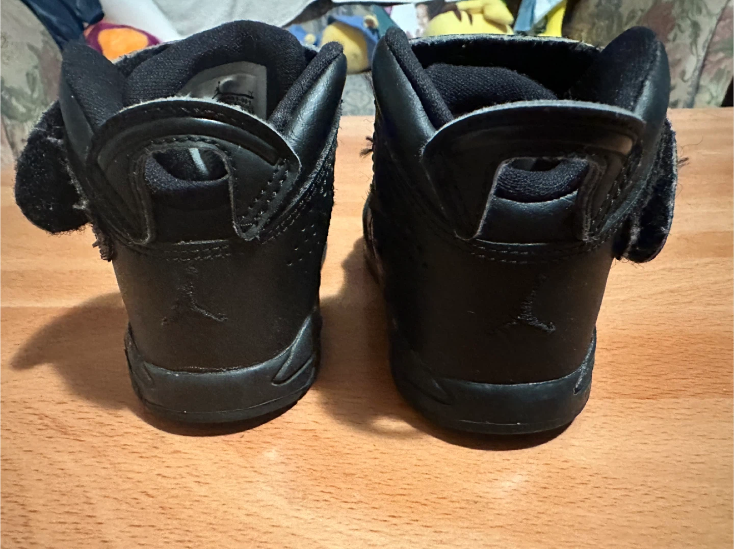 Jordan 6 Retro Black Toddler Shoes - Size 4C - photo 2