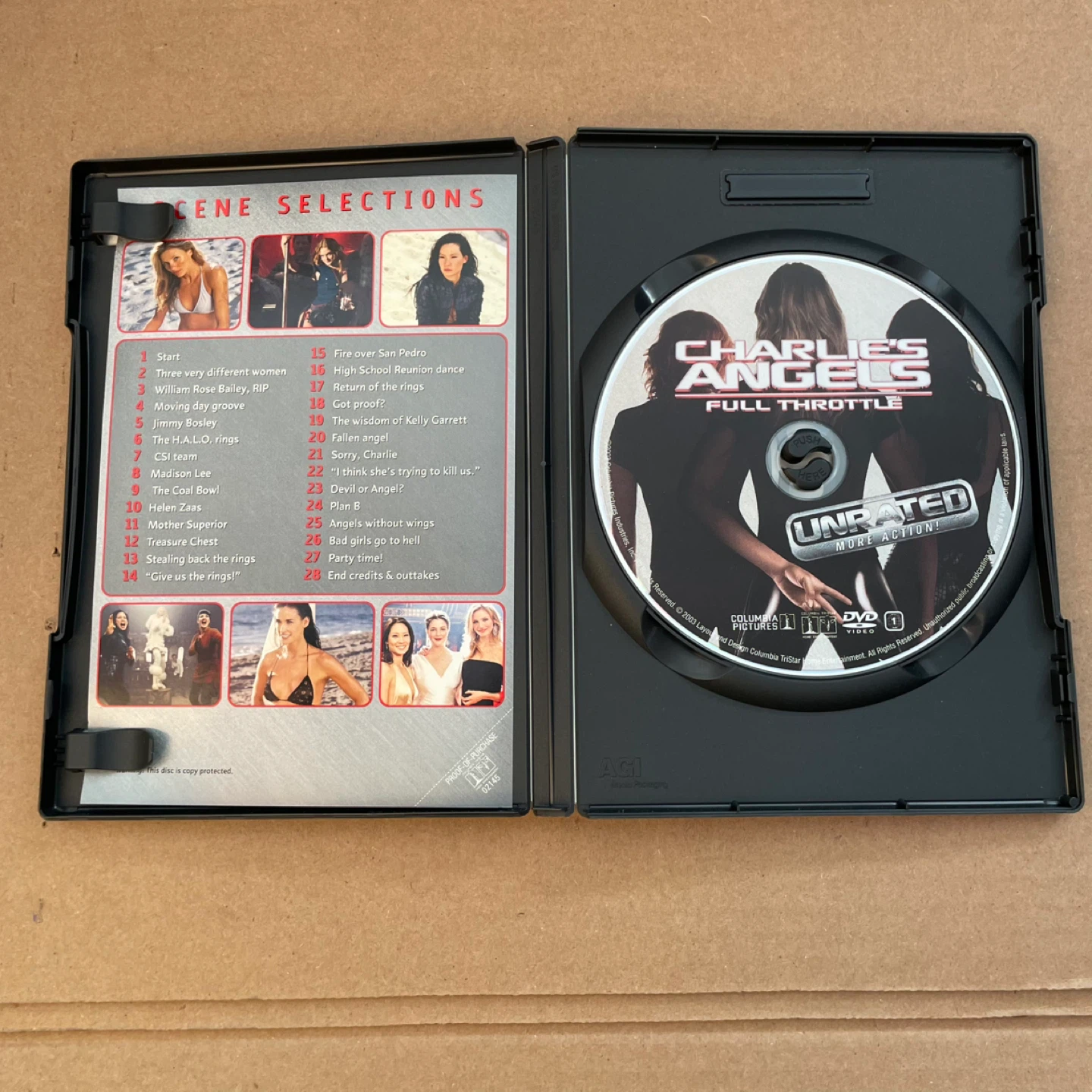 Charlie's Angels: Full Throttle DVD - photo 2
