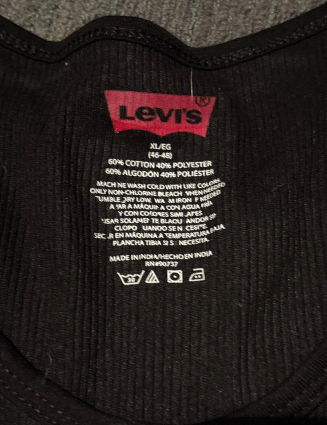 Men’s Levi's Tank Top XL - photo 2