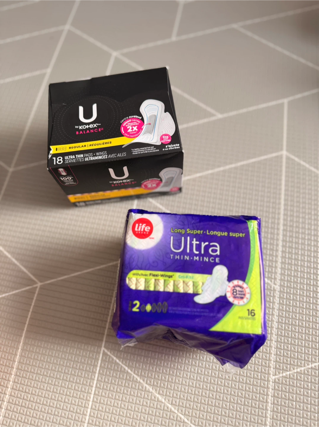 U by Kotex Balance & Life Ultra Thin Pads