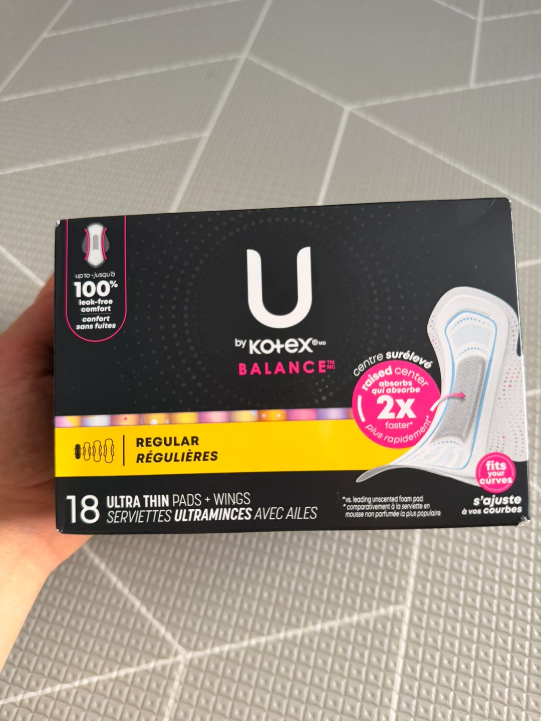 U by Kotex Balance & Life Ultra Thin Pads - photo 2