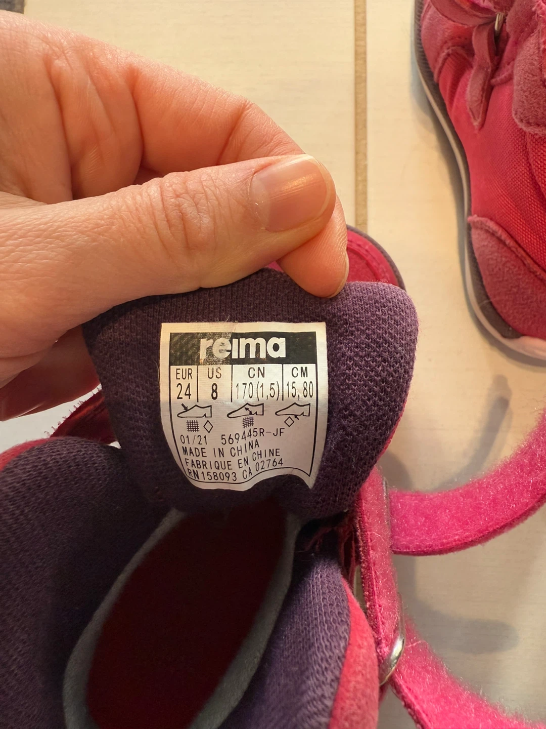 Reima TEC Toddler Shoes, US Size 8 - photo 3