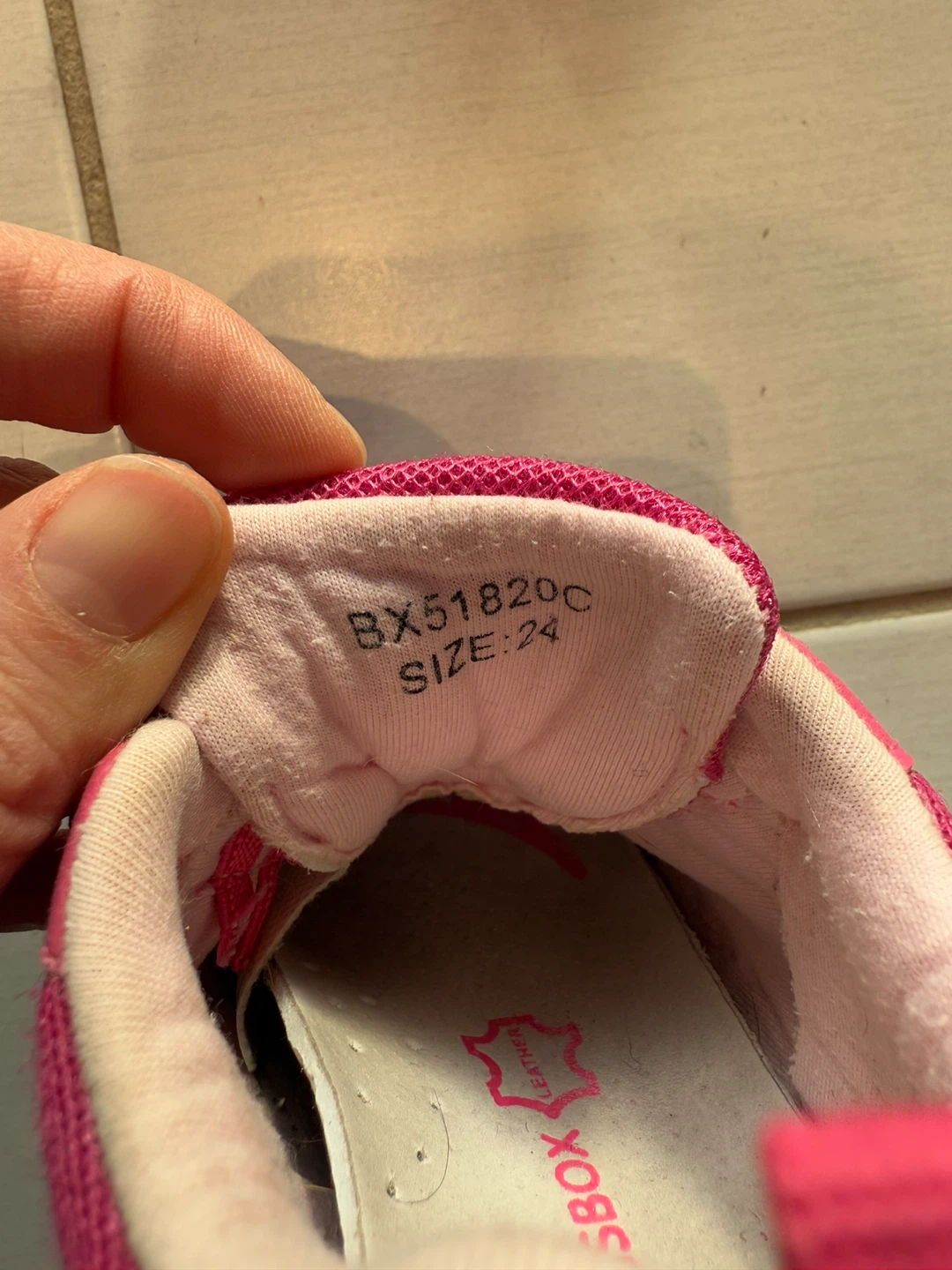 Blessbox Pink Toddler Shoes - Size 24 - photo 4