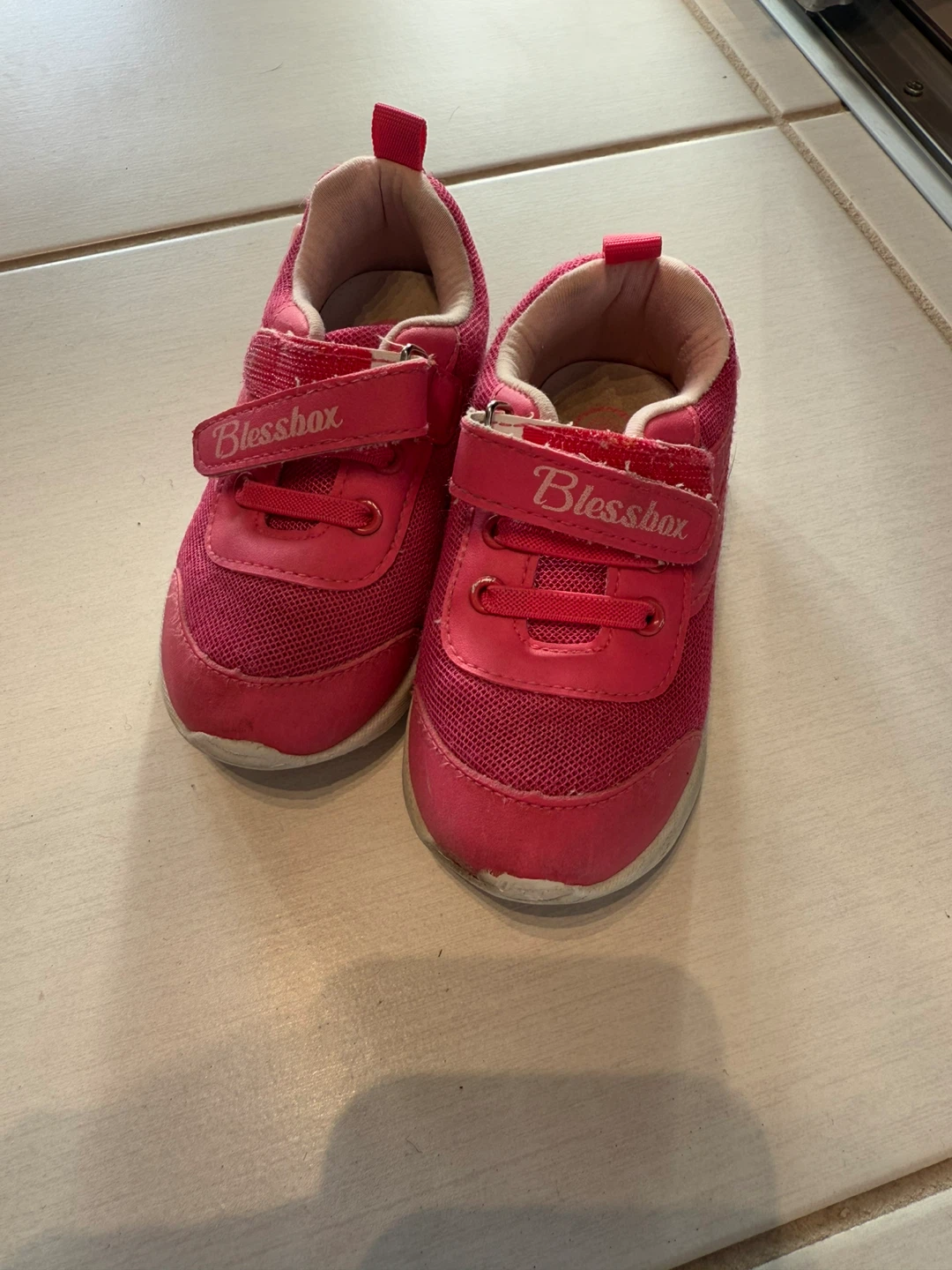 Blessbox Pink Toddler Shoes - Size 24