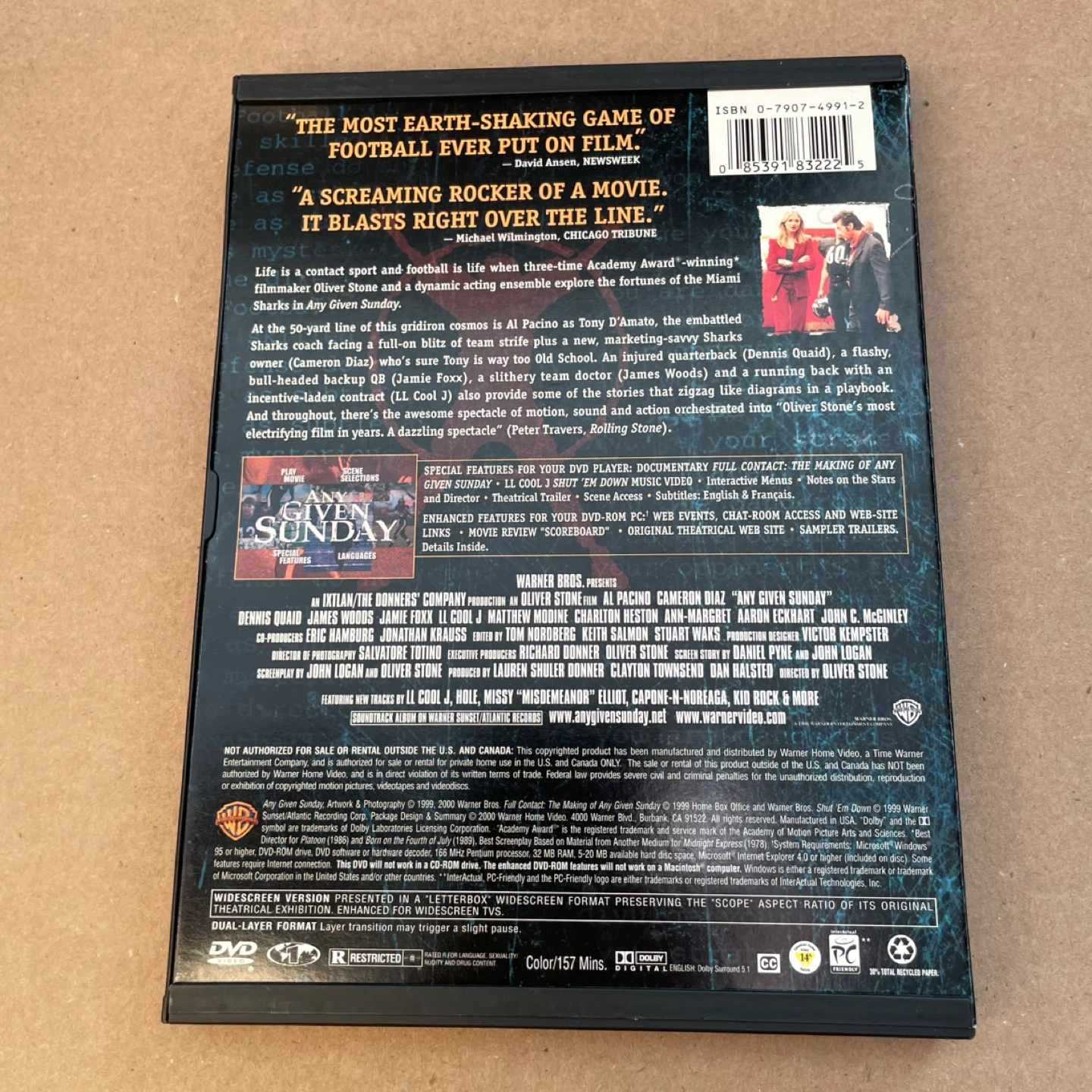 Any Given Sunday DVD Special Edition Director's Cut - photo 3