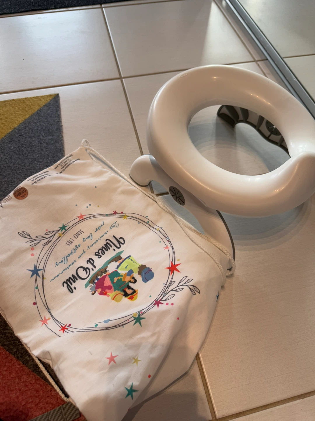 OXO Tot 2-in-1 Go Potty - White - photo 3
