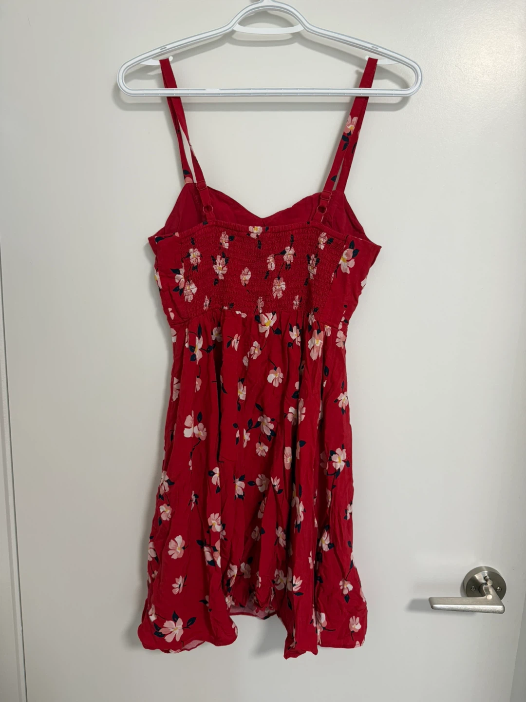 Old Navy Red Floral Cami Dress - Size Small - photo 2